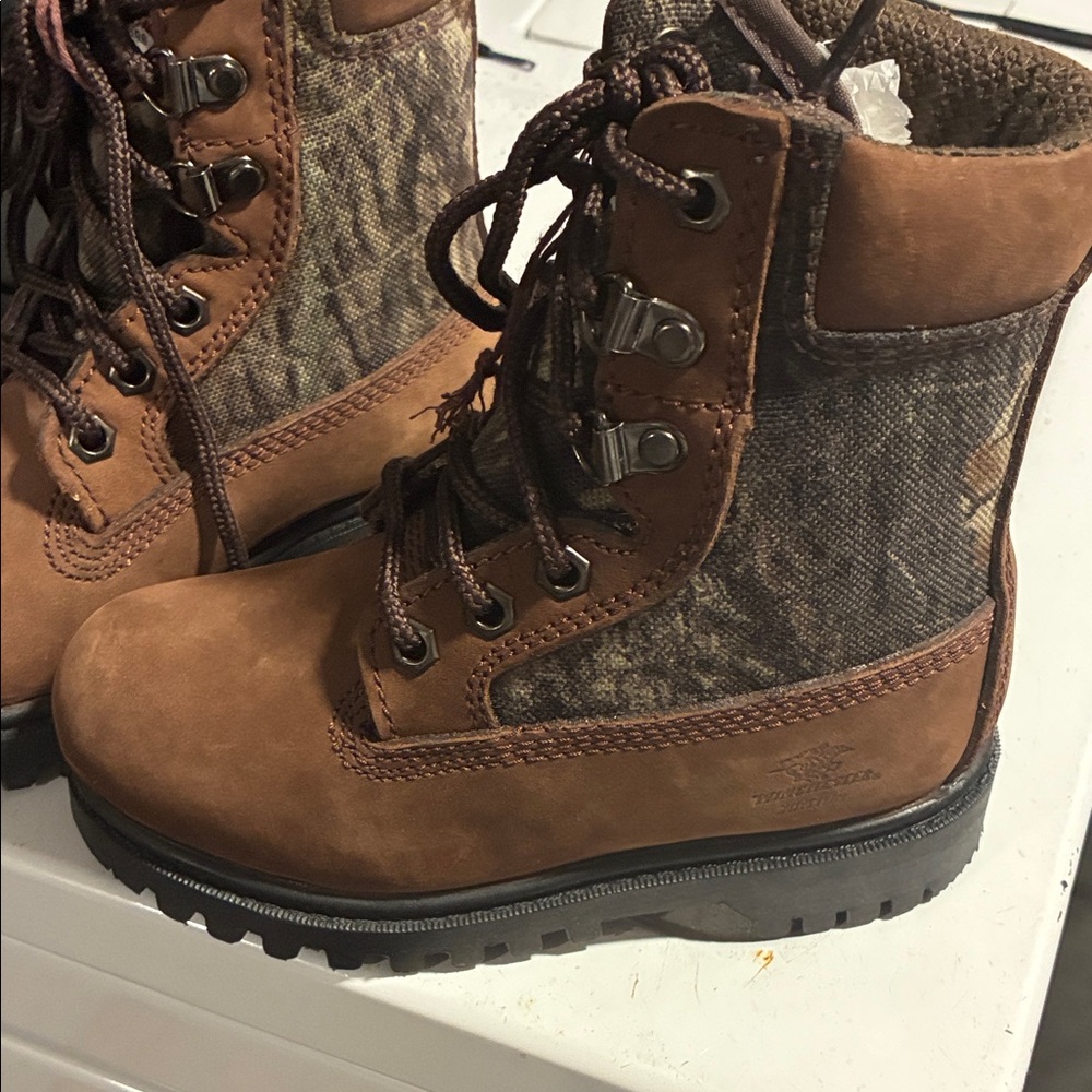 Brown Kids Boots